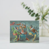 Carte postale Quatre Clowns français (Debout devant)