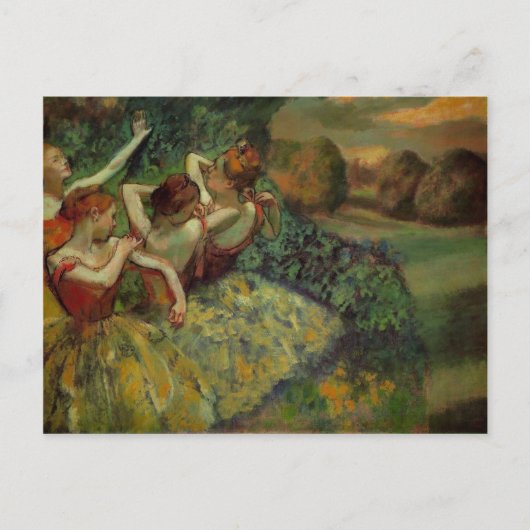 Carte postale Quatre Danseurs (Devant)