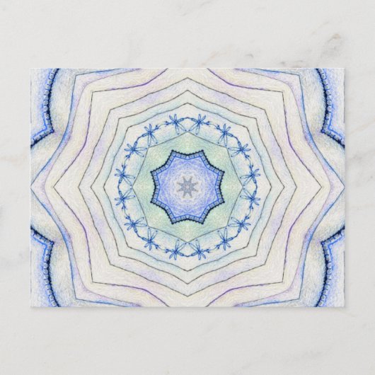 Carte Postale Quatre éléments Air Mandala (Devant)