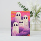 Carte Postale Quatre fantômes dans les lunettes de soleil (Debout devant)