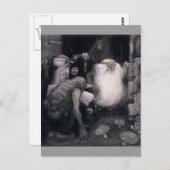 Carte Postale Quatre grands trolls (Devant / Derrière)