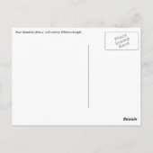 Carte Postale Quatre Mandalas (Dos)