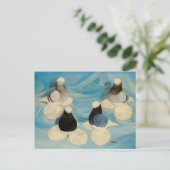 Carte Postale Quatre Muffed (Debout devant)