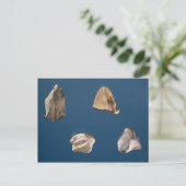 Carte Postale Quatre outils, 35000-10000 BC (Debout devant)