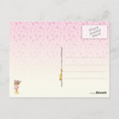 Carte Postale Quatre petites ballerines en tutus (Dos)