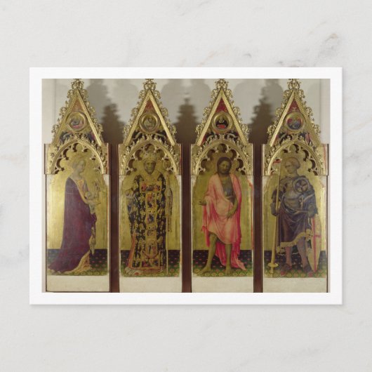 Carte Postale Quatre Saints du Quaratesi Polyptych : Mary Mag (Devant)