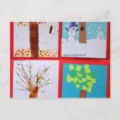 Carte Postale Quatre saisons (Devant)