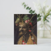 Carte Postale Quatre saisons dans une tête par Giuseppe (Debout devant)