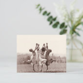 Carte Postale Quatre Sorcières Dansant Par Monte Verita (Debout devant)