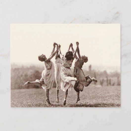 Carte Postale Quatre Sorcières Dansant Par Monte Verita (Devant)