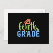 Carte Postale Quatrième classe (Devant / Derrière)