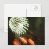 Carte Postale Quatrième des feux d'artifice de juillet (Devant / Derrière)