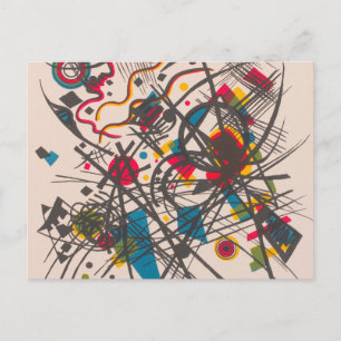 Carte Postale Quatrième portefeuille Bauhaus, 1923 par Wassily K