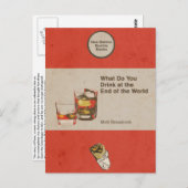 Carte Postale Que buvez-vous à la fin du monde (Devant / Derrière)