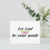 Carte Postale Que Dieu soit ton guide (Debout devant)