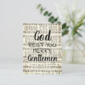 Carte Postale Que Dieu te repose, messieurs (Debout devant)