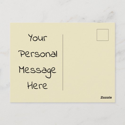 Carte Postale Que Dieu te repose, messieurs (Dos)