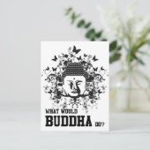 Carte Postale Que ferait Bouddha (Debout devant)
