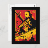 Carte Postale Que ferait Jésus Républicain ? (Devant / Derrière)