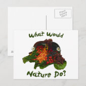 Carte Postale Que ferait la nature (Devant / Derrière)