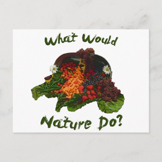 Carte Postale Que ferait la nature (Devant)