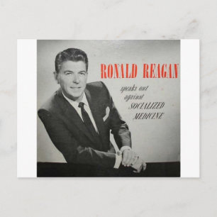 Carte Postale Que ferait Reagan ?