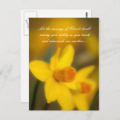 Carte Postale Que le message du Christ demeure parmi vous richem (Devant / Derrière)