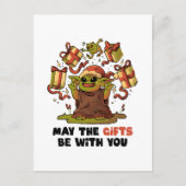 Carte Postale Que les cadeaux soient avec vous (Devant)