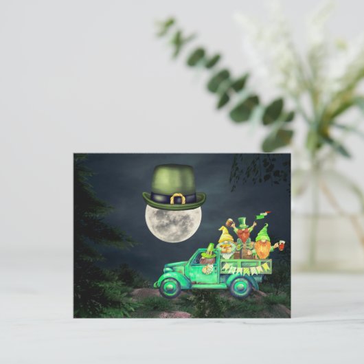 Carte Postale Que les Shenanigans commencent la Saint Patrick (Debout devant)