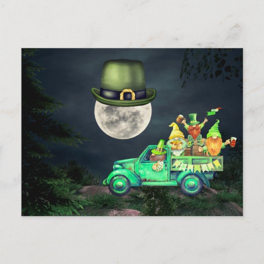 Carte Postale Que les Shenanigans commencent la Saint Patrick (Devant)