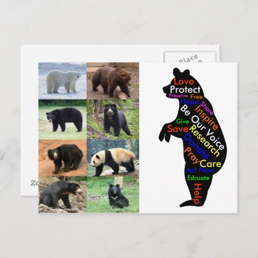 Carte Postale Que pouvez-vous faire pour aider ? (Devant / Derrière)