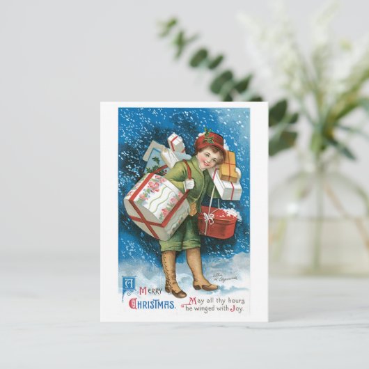 Carte Postale Que toutes tes heures soient aimées avec joie (Debout devant)