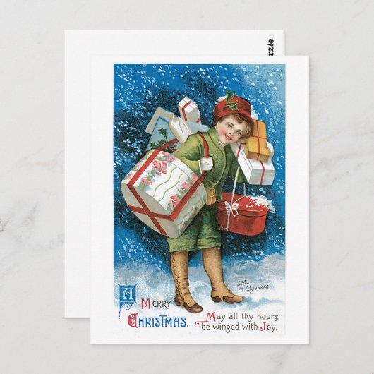 Carte Postale Que toutes tes heures soient aimées avec joie (Devant / Derrière)