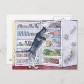 Carte Postale Que veux-je dîner ce soir ? (Devant / Derrière)