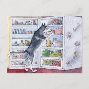 Carte Postale Que veux-je dîner ce soir ?