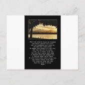 Carte Postale Que Vous Marchiez Toujours Dans La Prière Du Solei (Devant)