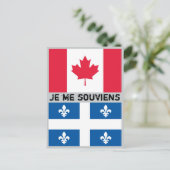 Carte postale Québec (Debout devant)