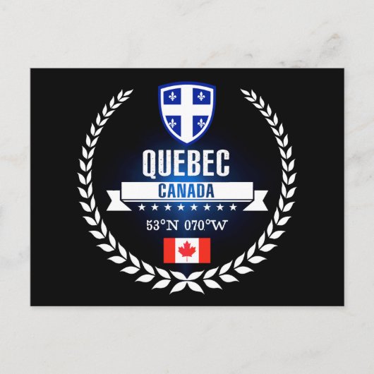 Carte Postale Québec (Devant)