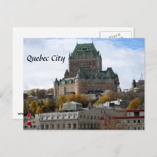 Carte Postale Québec (Devant / Derrière)
