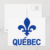 Carte Postale Québec (Devant / Derrière)