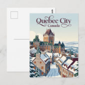 Carte Postale Québec Canada (Devant / Derrière)
