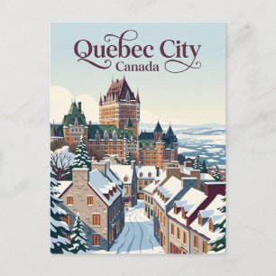 Carte Postale Québec Canada