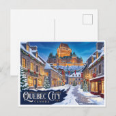 Carte Postale Québec Canada (Devant / Derrière)