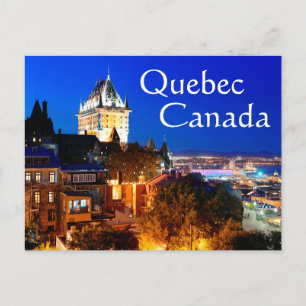 Carte Postale Québec Canada 