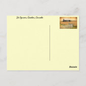 Carte postale Québec, Canada (Dos)