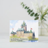 Carte Postale Québec Canada  Aquarelle (Debout devant)