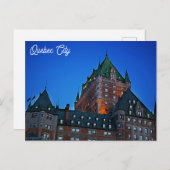 Carte Postale Québec Canada Château Frontenac Photo de voyage (Devant / Derrière)