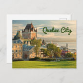 Carte Postale Québec Canada stylisé (Devant / Derrière)