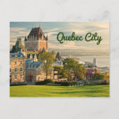 Carte Postale Québec Canada stylisé (Devant)