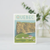 Carte Postale Québec Canada Voyage à l'ancienne (Debout devant)
